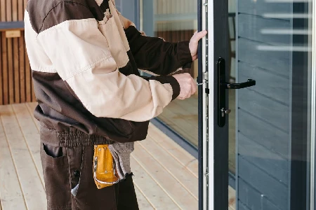 Cleaning And Polishing Glass Door Installation in Crestview, FL